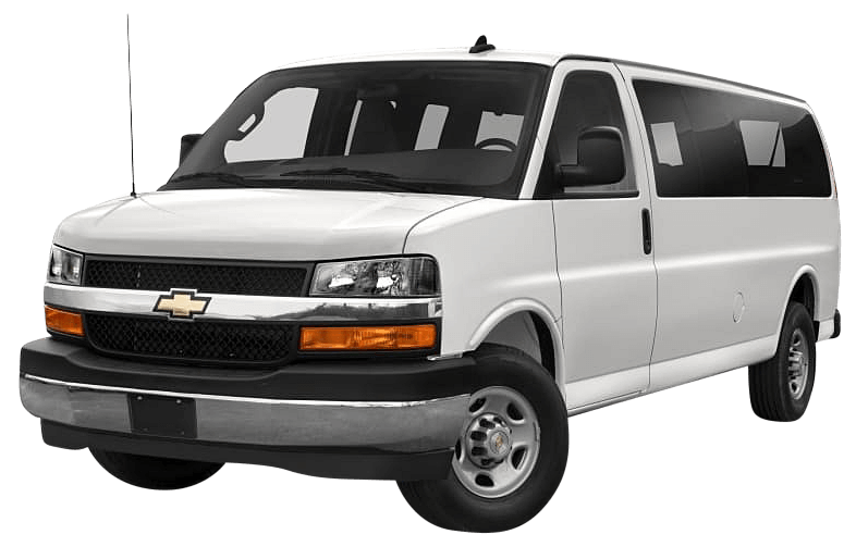 12 and 15 passenger van rentals